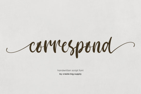 Adding a Personal Touch: The Delicate Art of Correspond Script