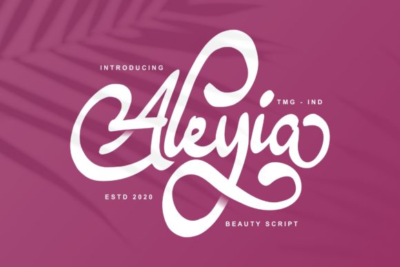 Aleyia Script: Elevate Your Visual Design