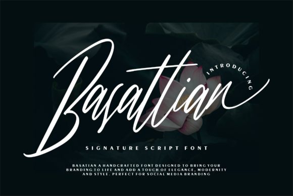 Basattian Script: The Handwritten Touch Your Designs Need