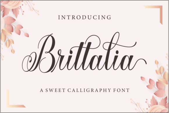 Brittalia Script: The Charming Typeface for Timeless Designs