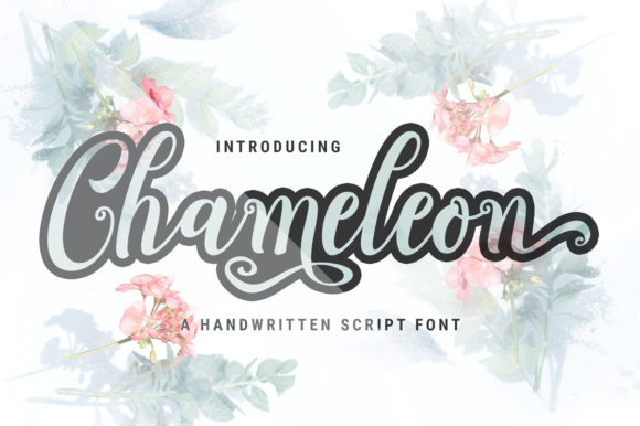 Chameleon Script: A Handwritten Font for Luxury Branding
