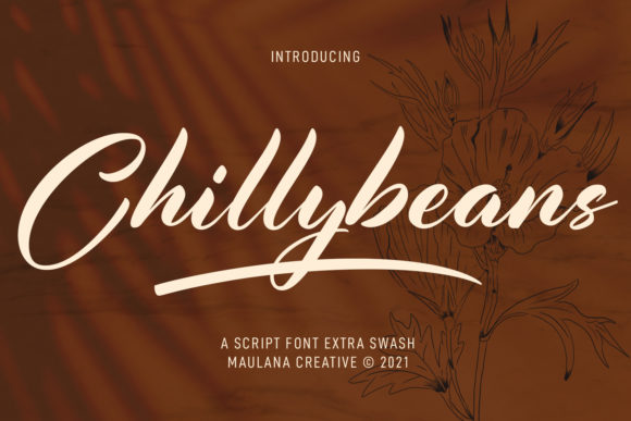 Chillybeans Script: A Font of Elegant Design