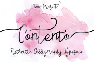 Contento Script: A Fresh Take on Handmade Typography