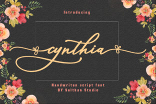 Cynthia Script: A Romantic Typeface for Creative Projects