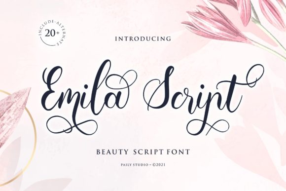 Emila Script: A Font That Feels Like a Handwritten Note