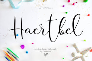 Haertbel Script: A Font with Natural Charm and Endless Possibilities
