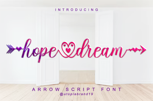 Hope Dream Script: Adding a Touch of Elegance to Your Designs