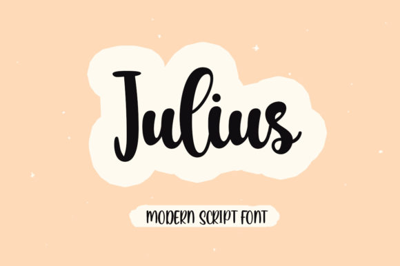Julius Script: Where Charm Meets Elegance in Design