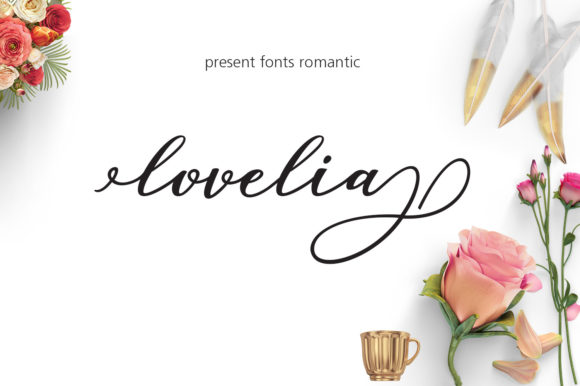 Lovelia Script: A Contemporary Typeface for Artistic Projects