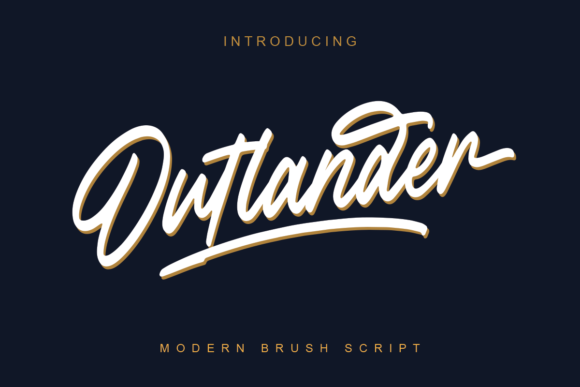 Outlander Brush Script: Capturing Vintage Charm in Your Designs