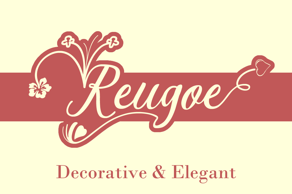 Reugoe Script: Crafting Visual Identity with Elegant Flow