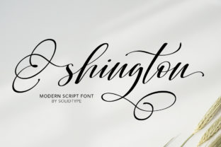 Shington Script: A Sweet, Cool Handwritten Font for Modern Designers
