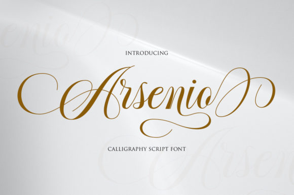 The Arsenio Script Font: A Blend of Charm and Elegance for Your Designs