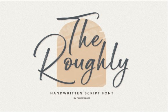 The Roughly Script: Where Handwritten Charm Meets Design Elegance