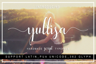 Yullisa Script: A Handwritten Font for Authentic Branding